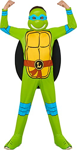 Rubies Official Paramount TMNT Leonardo Child Costume, Kids Fancy Dress