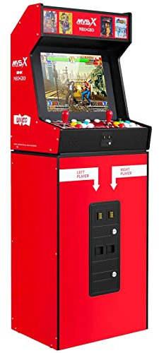 Unico MVSX Arcade und Basis-Kombination, Vorinstalliert 50 Offiziell Lizenzierte Retro-Spiele von SNK, Darunter The King of Fighters/Metal Slug und mehr