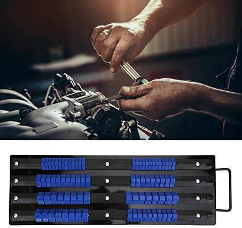 Socket Rack, Socket Tray 1 4 3 8 1 2inch 80 Socket Clips Socket Rail Clips Rack Organizer Holder Tool Trays