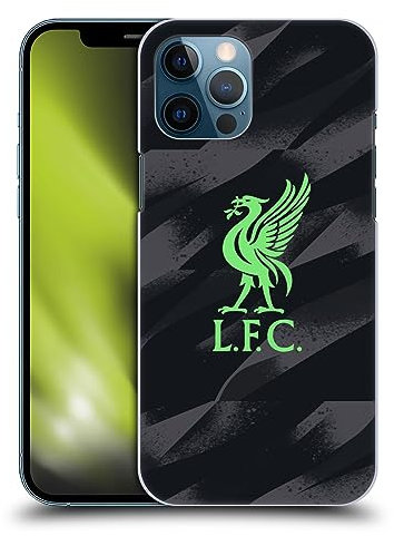 Head Case Designs Officially Licensed Liverpool Football Club Home Goalkeeper Kit 2023/24 Hard Back Case Compatible With Apple iPhone 12 Pro Max