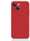 Mixroom - Custodia Cover per iPhone 15 Plus in Tpu Silicone morbido compatibile con MagSafe accessori con cerchio magnetico integrato Rosso
