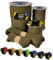 EdcX Paracord 4 mm, 35+ Volltonfarben (10 m, 15 m, 30 m, 50 m, 100 m, 300 m) | Ideal zum Basteln, Camping, Outdoor | 100% Nylonseil 4 mm| Taktische Schnur 550 Typ III (Bronze, 10 m)