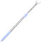 Amosfun Barra De Ropa TelescóPica De AleacióN De Aluminio, Gancho Extensible De 21.6-31.5 Pulgadas, Color Plata, Para Dormitorio Y BalcóN