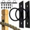 Ceiling Hanger Bracket - Frame Hanger Stainless Steel Hammock Stand Swing Hook - Rope Support Holder Anti Rust Drop Ring Brackets for Gardens Cable Decks