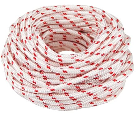 couduan 1 Pcs 10 Meters Pull Cord,Pull Cord String,Pull Cord For Lawn Mowers,Pull Cord For Replacement,Universal Starter Rope,Recoil Starter Rope For Lawn Mowers