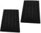 WEKADRIN 2pcs Car Floor Mat Repair Patch Hard Rubber Pedal Cover Skid Mat for Auto Carpet Protection Full Coverage for Front Rear Seats