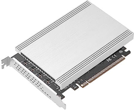 Carte d'extension PCIe X16 vers 4 ports M.2 SSD RAID PCIE4.0 vers M.2 NVME SSD 256 Gbps