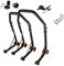SEFIS D18 Motorradständer Set M8 Prismabuchsen Vorder- und Hinterrad Motorradheber Serviceständer Front und Heck Motorrad montageständer ständer (Schwarz, für Kawasaki Z900 2025)