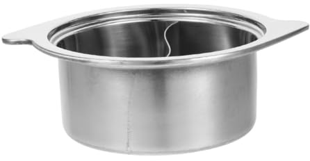 LIGIGWASH 16cm Stainless Steel Hot Pot Divider Dual Compartments Shabu Shabu Pot for Induction Cooker Saucepan Lid Suitable for Chinese and Japanese Cooking