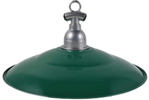 VICASKY Wetterfeste Retro Hängelampe Emaillierter Lampenschirm Regenfester Lampenschirm Außenbeleuchtung Vintage Lampenabdeckung für Pergola Garten Terrasse