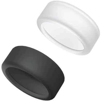 2er-Pack Silikon-Ring-Schutzhülle Anti-Kratz Elastisch Fitnessstudio Flexibel Schützend Weich Praktisch für Finger Anti-Klopf Tropfen und Kratzer Flexible Schützend Weich Praktisch
