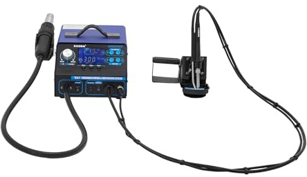780W Drei in Einem Lötstation, 100-480℃ Lötkolben Station Digitale Lötstationen, Multifunktions Profi Lötkolben-Station-Kit für Elektronik-DIY, Hausgeräte-Reparatur, Fabrikproduktion