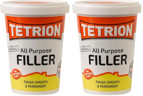 Tetrion White All Purpose Filler 1kg (Pack of 2)