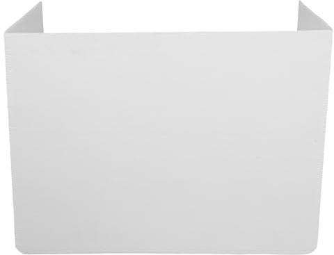 SHINEOFI Séparateur de Bureau pour Étudiants Panneau de Confidentialité Individuel en Plastique Lavable, Taille Standard, Écran Protecteur Réutilisable pour Salle de Classe et Examens,