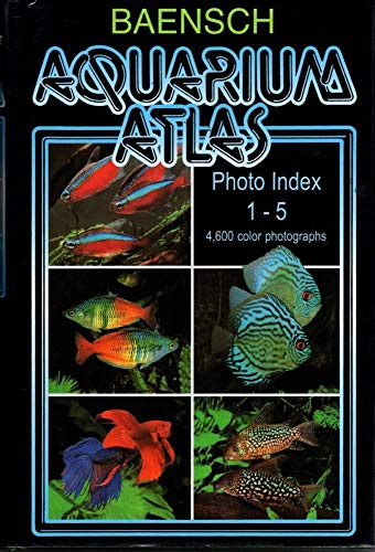 Aquarienatlas - Englische Ausgabe: Photoindex 1-5: Vol.1-5 (Aquarium Atlas)