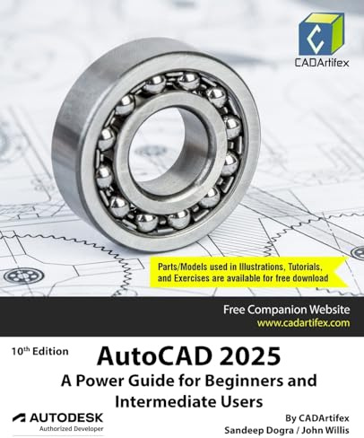 AutoCAD 2025: A Power Guide for Beginners and Intermediate Users