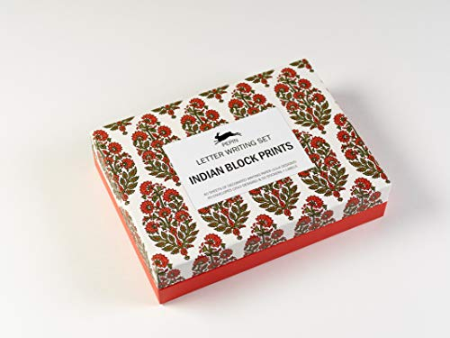 Indian Block Prints: Letter Writing Set / Briefpapier Set / Set de Correspondence (PEPIN LETTER WRITING SETS)
