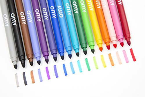 OMY 16 Feltpens Ultra-Washables