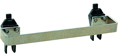 Raaco Winkelschleiferhalter Clip 14 für Lochwand & Werkzeugwanden, 6 x 17,7 x 1,5 cm, Robuste Werkzeughalter für Winkelschleifer aus Aluminium, Lochwand Zubehör, Lochwand Haken, Set von 1