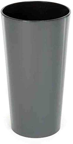 Siena Garden Pflanzgefäß Lille anthrazit Kunststoff 40cm