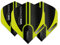 WINMAU MvG Michael Van Gerwen Prism Alpha Grün und Schwarz Extra Dicke Dart Flights - 1 Sätze pro Packung (3 Flights insgesamt)