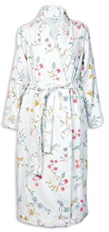 Pip Studio Bademantel Les Fleurs Weiss M