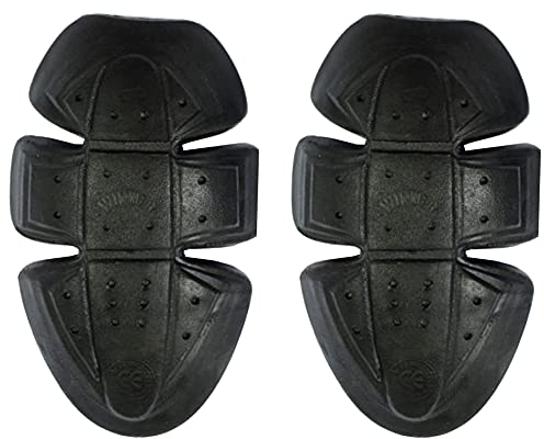 GEARX Cazadora de moto, pantalones, codos, hombros, rodilleras, almohadillas de goma CE - 1621 (negro)