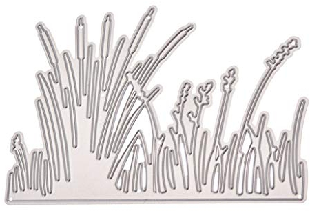 FOLODA Stanzformen, Gras Stanzformen Schablone für DIY Scrapbooking Prägepapier Karte Wohnkultur