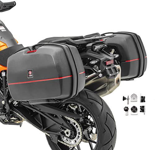 Motorrad Koffer Bagtecs TB8S Seitenkoffer 2x45 Liter + Anbauadapter