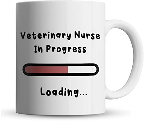 Inky Penguin - Veterinary Nurse in Progress - Trainee Vet, Student Gift Mug, Ceramic, 11fl. oz.