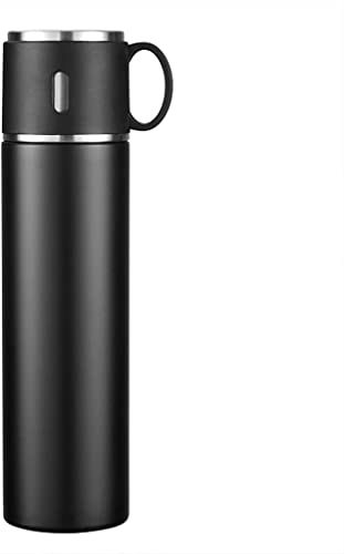 VVHUDA Nouveau Thermos en Acier Inoxydable Tasse Bouteille d'eau Hommes et Femmes Portable Fiole À Vide Tasse Cadeaux d'affaires Thermos Personnalisé Small Gift