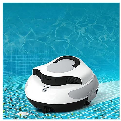 VVLXRIC Aspirateur Piscine Hors Sol, Forte Puissance D'Aspiration Robot Piscine Hors Sol éVitement d'obstacles 3D PréCis Robot Piscine Tubulaire, Fil Parfait pour Piscines Jusqu'à 90 M²