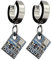 Egirl Punk Hip Hop Technologie Sense Edelstahl Ohrringe Trend Schmuck, Silikon