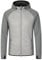 Blue Wave Herren Hybridjacke Leon mit Kapuze - Outdoor-Jacke mit wärmender Wattierung in Grau Größe 6XL