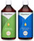 Oputec 1000ml Glycerin 99,5% + 1000ml Propylenglykol 99,7% - in Ph. Eur. und Lebensmittel-Qualität - Für Nebelmaschinen, Cremes, Gels, Balsam, Seifen, Extrakte - Made in Germany