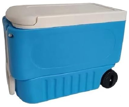 Frigo passivo 38litri con ruote e maniglia contenitore BOX TERMICO frigorifero barca mare pic nic campeggio facile trasporto