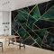 Vlies Fototapete Marmor Geometrisch Grün 400x280 cm Art Mauer VliesTapete Wandtapete Wanddeko Wand Wohnzimmer Schlafzimmer Wohnung Wandbilder