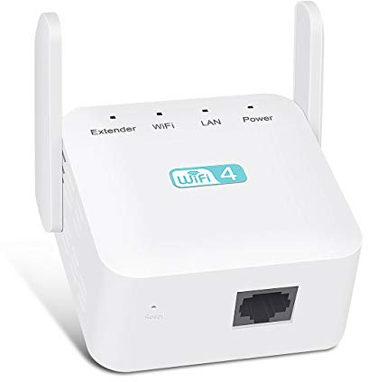WiFi Extender WiFi Booster with Stable & Reliable Connection, WiFi Extender Booster, Internet Booster - with Ethernet Port, Easy Setup, A-XE201