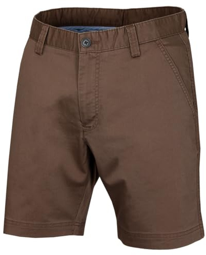 Calvin Klein Mens Campus Chino Lightweight Shorts - Mink - 30 Waist
