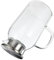 Cabilock Dispensador De Agua Fría Jarra De Vidrio 1800 Ml Tetera Tapa Exprimidor