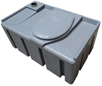 Varile Serbatoio WC NEO da 200 l, universale | WC con sedile e sgabello, autoportante