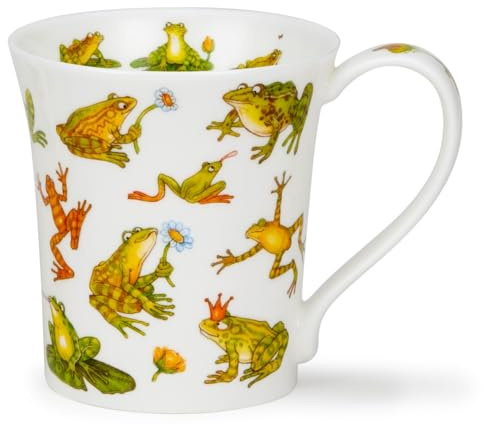 Dunoon Jura 0.21 Litre Fine Bone China Mug Hop It Frog