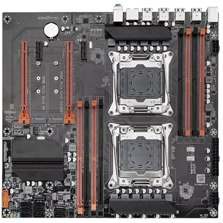 Kit scheda madre da gioco X99 Dual CPU E5 2680 V4*2 e DDR4 16 GB (2 * 8 GB) M.2(Motherboard+CPU+RAM)
