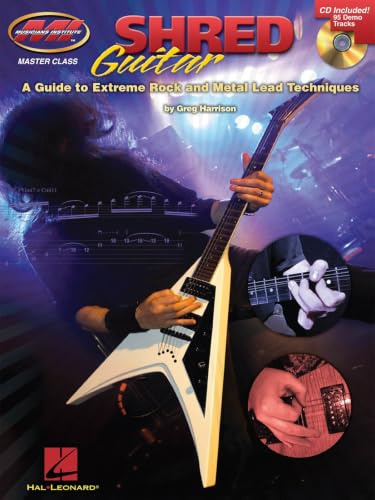 M.I. Greg Harrison : Shred Guitar - A Guide To Extreme Rock & Metal Lead Techniques: Lehrmaterial, CD für Gitarre (And Metal Lead Techniques): A Guide to Extreme Rock and Metal Lead Techniques