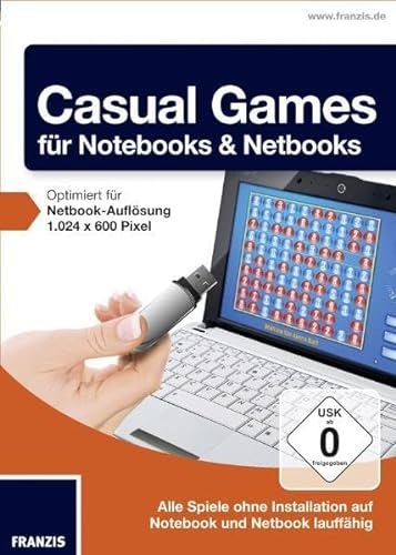 Casual Games für Notebooks & Netbooks: Optimiert für Netbook-Auflösung 1.024 x 600 Pixel
