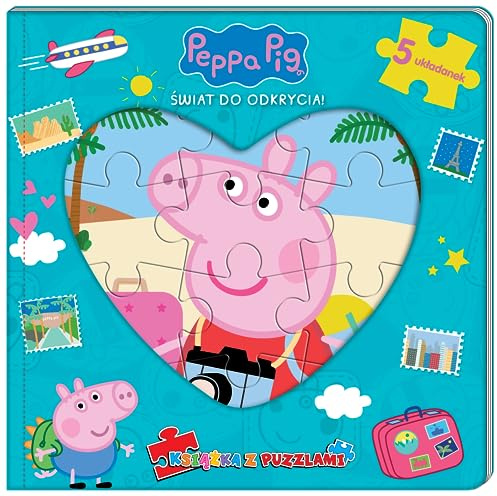 Peppa Pig Świat do odkrycia Książka z puzzlami: Peppa Pig. Książka z puzzlami. Świat do odkrycia