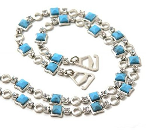 Einkaufszauber Schmuck BH Träger Griechisch Blau