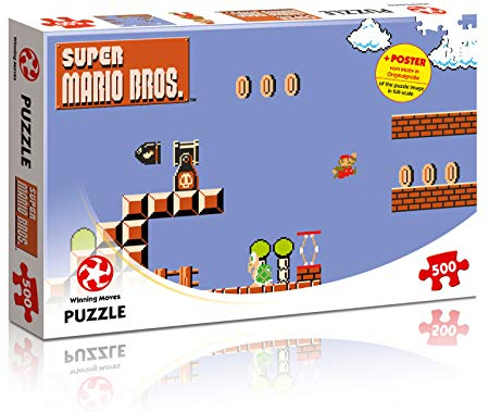 Winning Moves GmbH 11484 - Puzzle: Super Mario Bros. Higher Jumper (500 Teile)