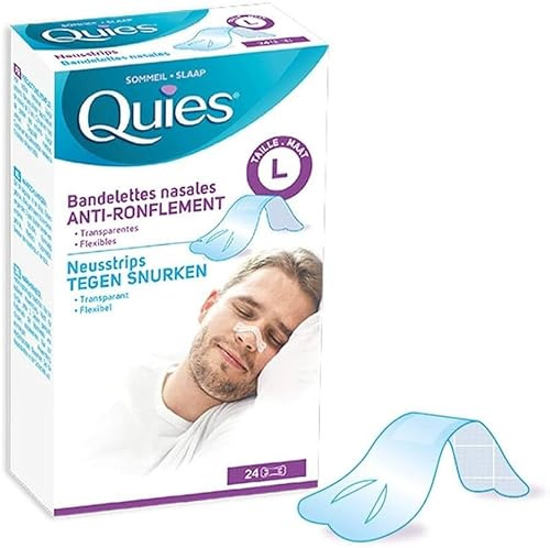 Quies - Anti-ronflement - bandelettes nasales - grand - *24
