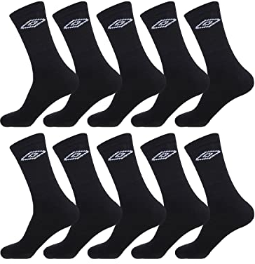 Calcetines Hombre Deporte Transpirables - Paquete de 10 - Calcetines Altos Hombre, Entrenamiento & Ajuste